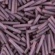 Miyuki twisted bugle beads 2x12mm Matted opaque dusty orchid TW2012-2024